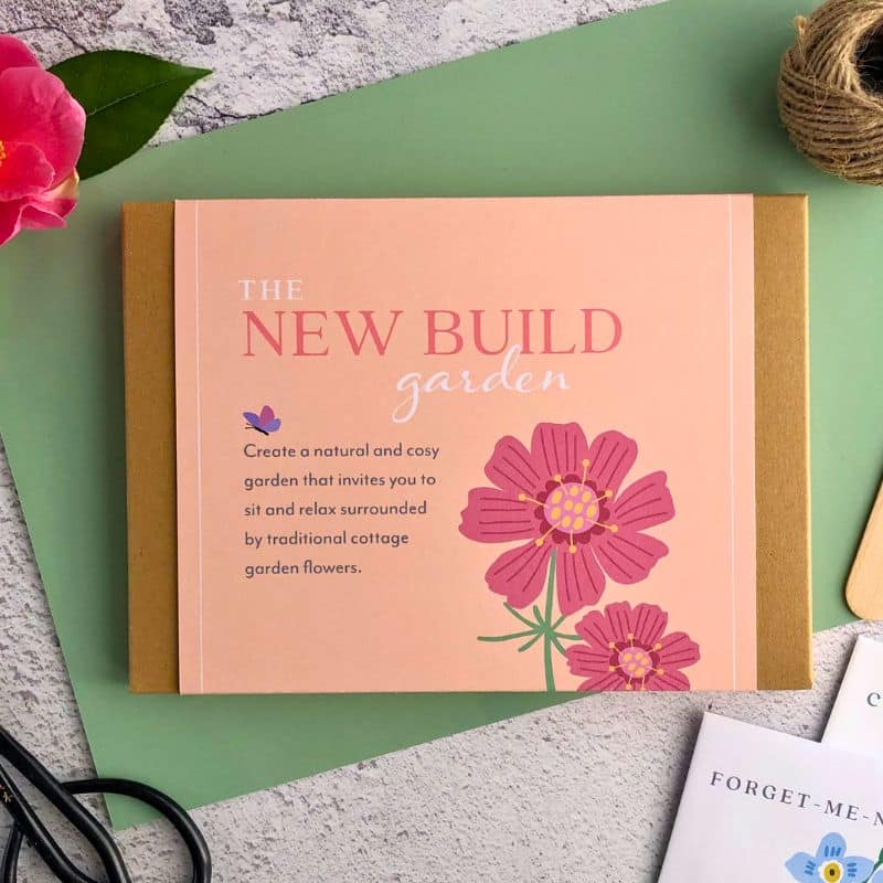 ready made garden design kit for new build properties