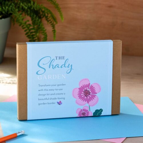 shady garden design kit front of box