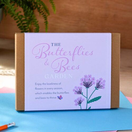 butterflies and bees ready made garden design kit front cover