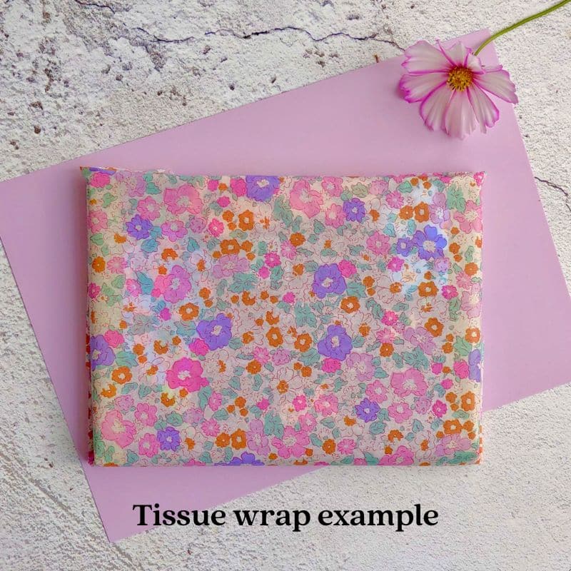 floral tissue paper