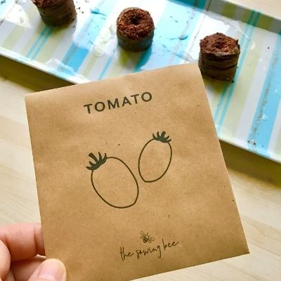tomato seed packet