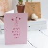some bunny loves you pink card