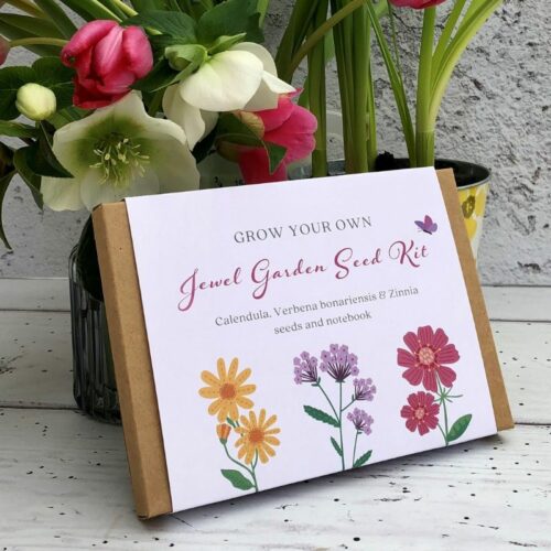 jewel garden for bees seed gift box
