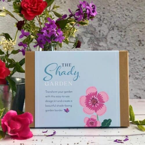 shady garden design kit box front cover