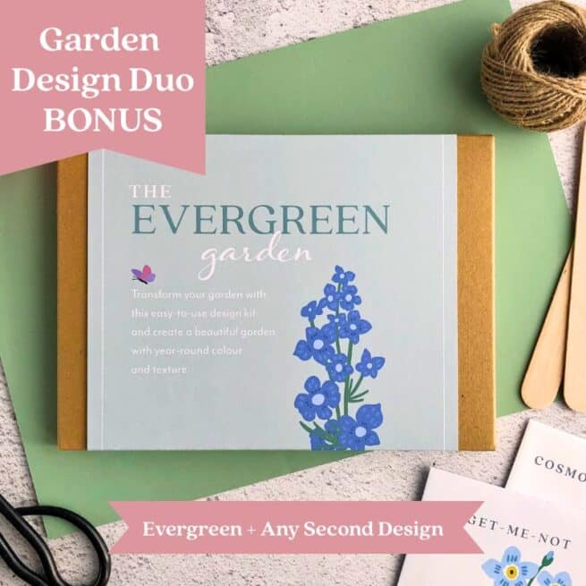 evergreen instant garden bonus border
