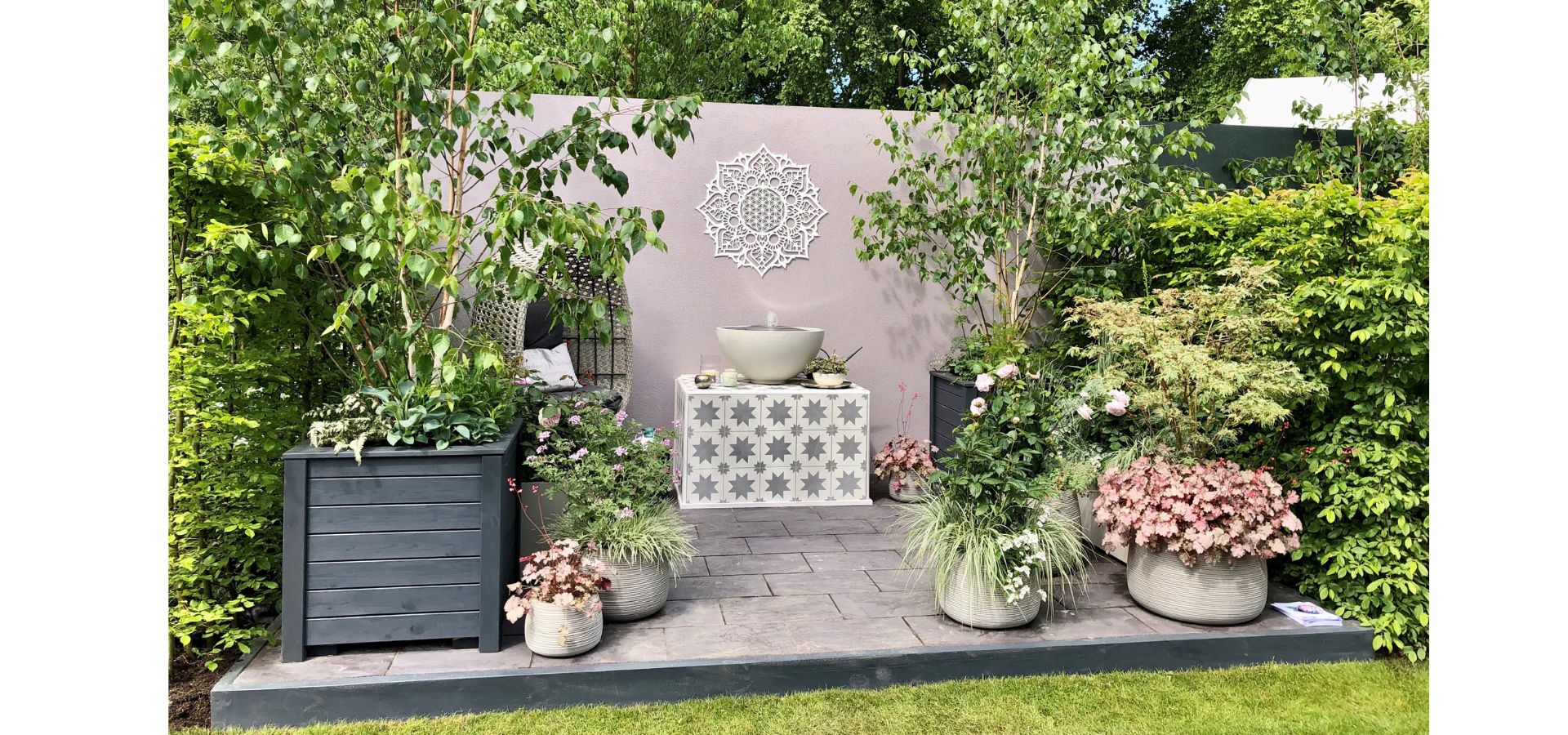 RHS Chelsea Flower Show Mandala Garden by Nikki Hollier