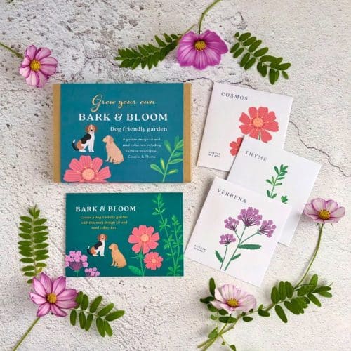 bark and bloom garden design kit for a safe space for dogs