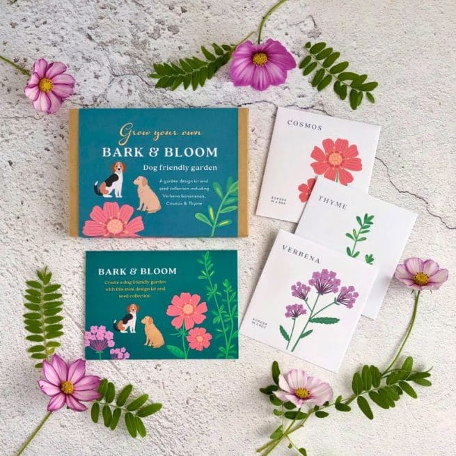 bark and bloom garden design kit for a safe space for dogs