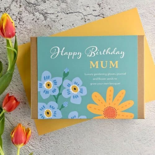 happy birthday mum gardening gift box for her