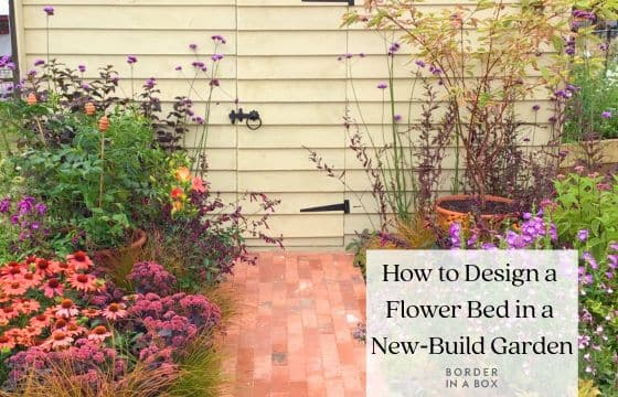 blog header how to design a flower bed in a new build garden
