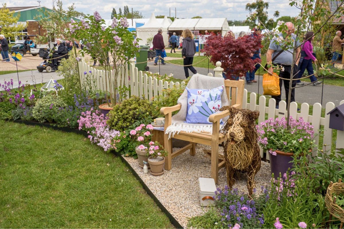 sunny garden border at RHS Malvern 2026